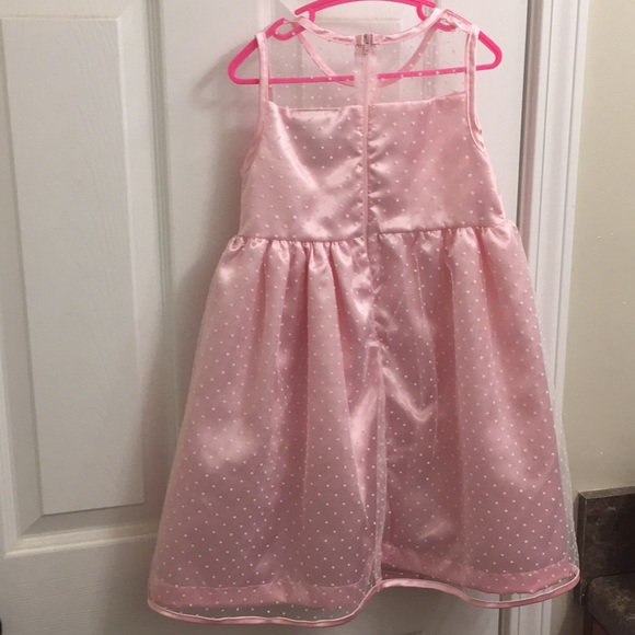 Pink with white polka dots dress - Picture 2 of 2